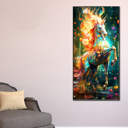 Gorgeous Horse - Full Round Drill Diamond Painting 40*80CM