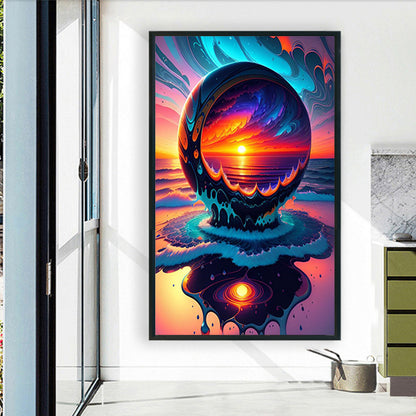 Sunset - Full Round Drill Diamond Painting 60*100CM