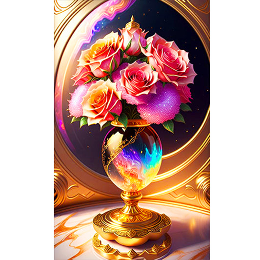 Crystal Rose - Full Round Drill Diamond Painting 60*100CM