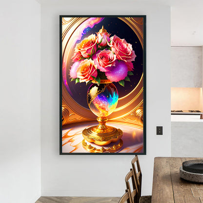 Crystal Rose - Full Round Drill Diamond Painting 60*100CM