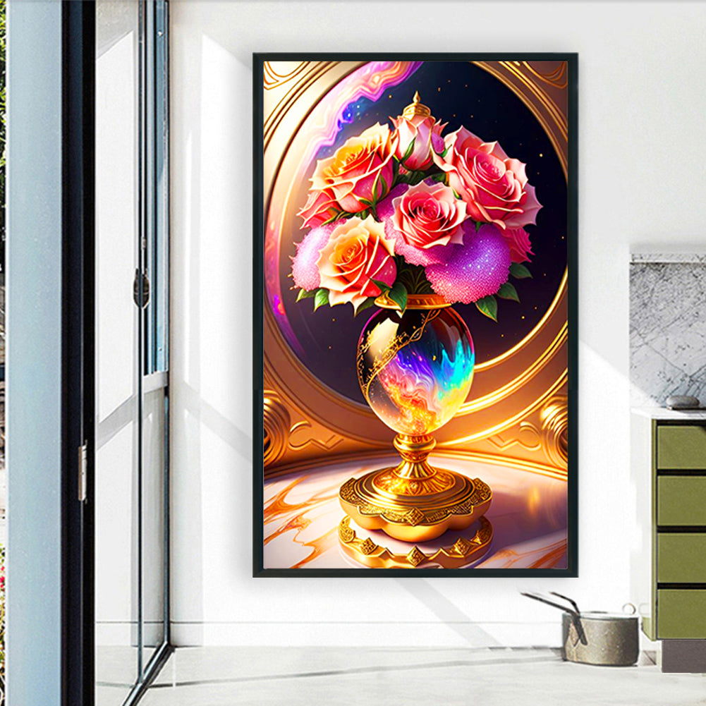 Crystal Rose - Full Round Drill Diamond Painting 60*100CM