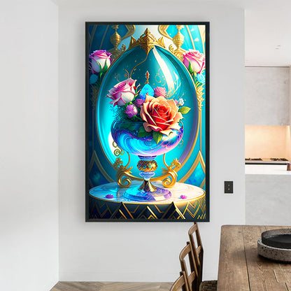 Chalice Rose - Full Round Drill Diamond Painting 60*100CM