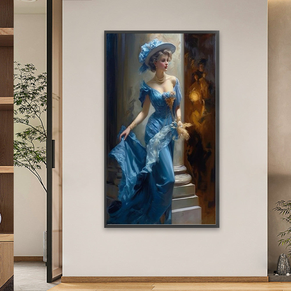 Lady - Full Square Drill Diamond Painting 40*70CM