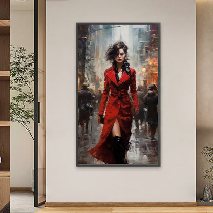 Lady - Full Square Drill Diamond Painting 40*70CM