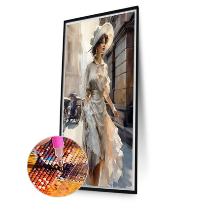 Lady - Full Square Drill Diamond Painting 40*70CM