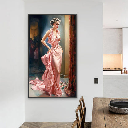 Lady - Full Square Drill Diamond Painting 40*70CM