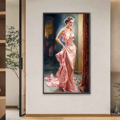 Lady - Full Square Drill Diamond Painting 40*70CM