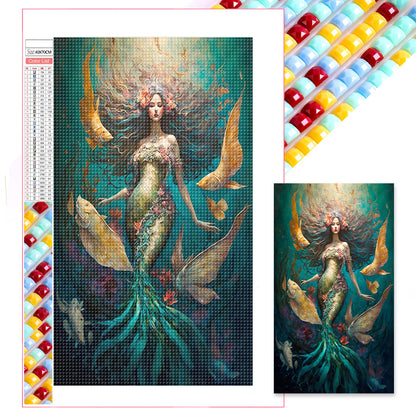 Mermaid - Full Square Drill Diamond Painting 40*70CM