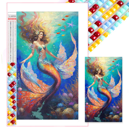 Mermaid - Full Square Drill Diamond Painting 40*70CM