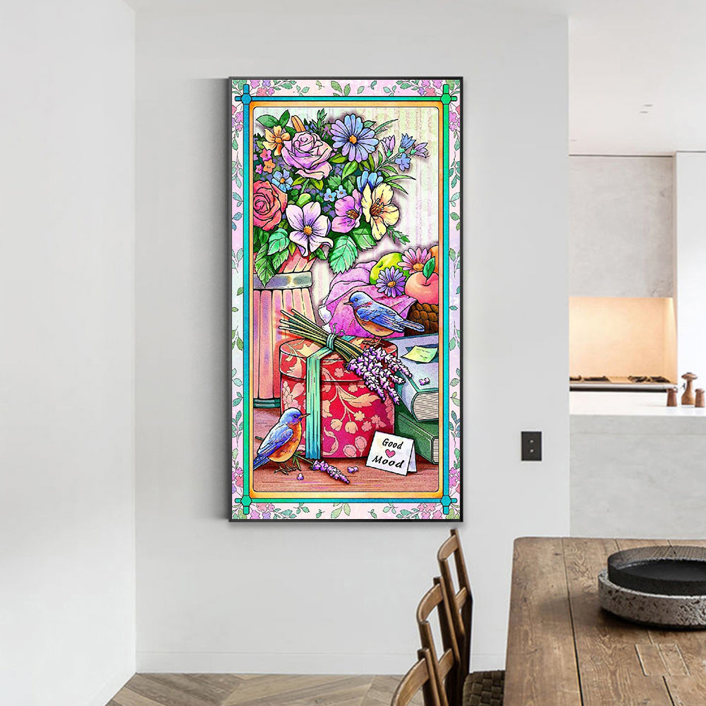 Fresh Bouquet - Full Round Drill Diamond Painting 40*70CM