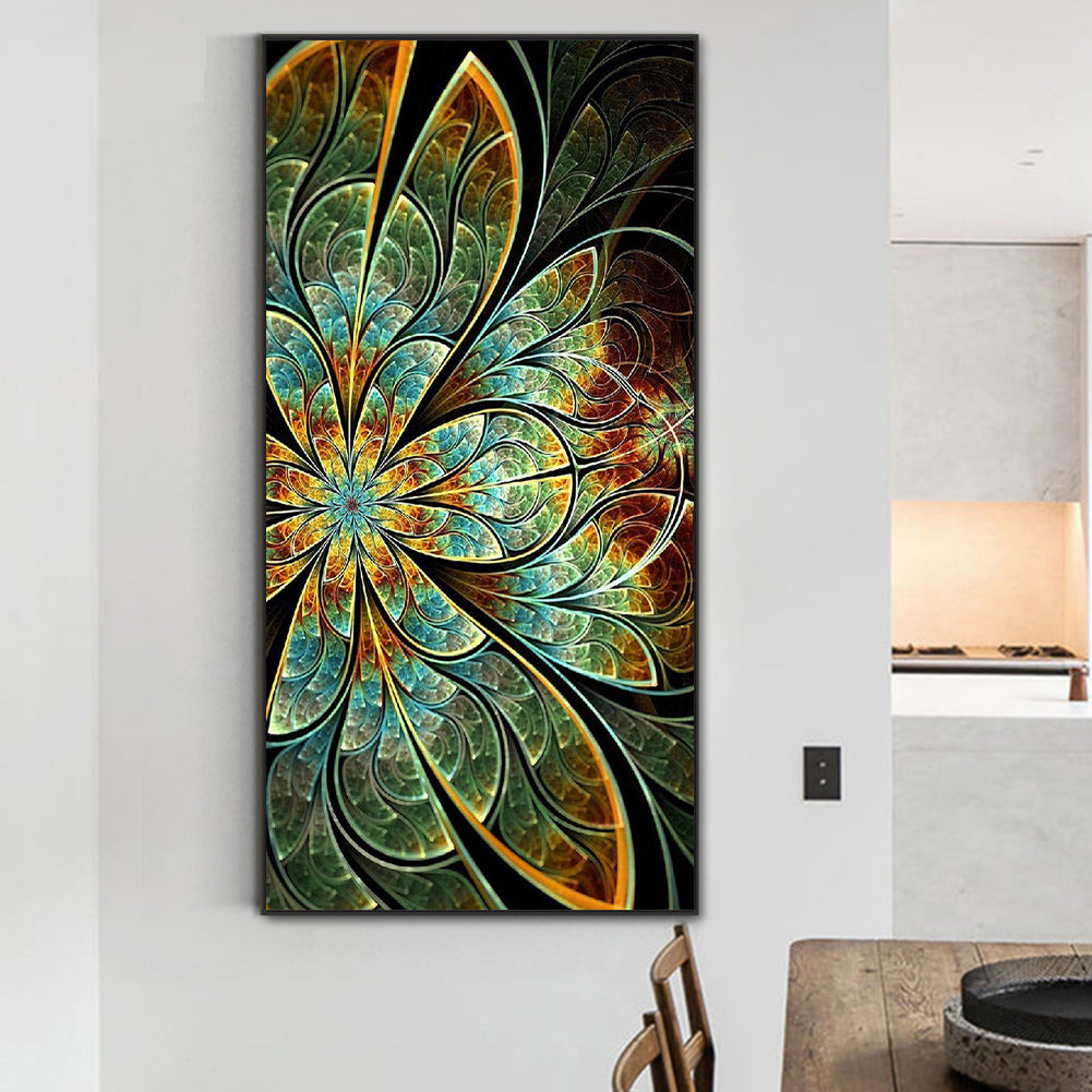 Mandala - Full Round Drill Diamond Painting 40*80CM
