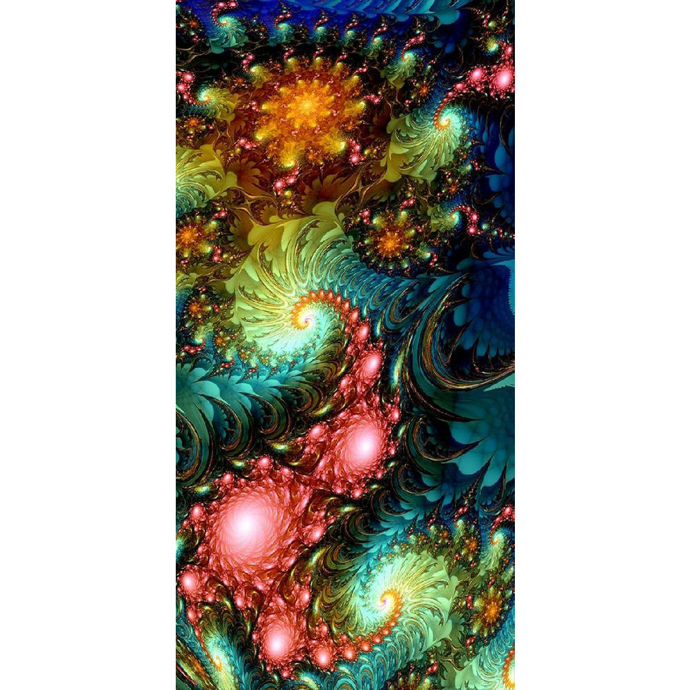 Mandala - Full Round Drill Diamond Painting 40*80CM