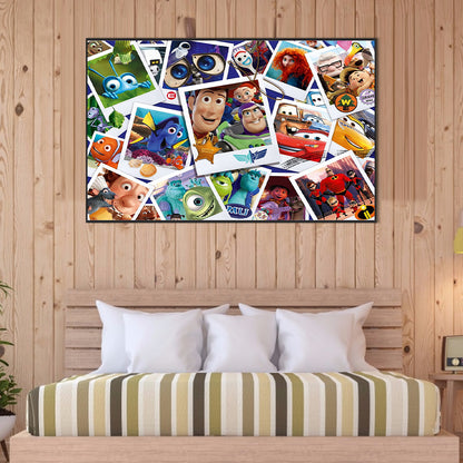 Disney Cartoon - Full Round Drill Diamond Painting 80*50CM