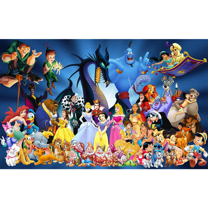 Disney Cartoon - Full Round Drill Diamond Painting 80*50CM