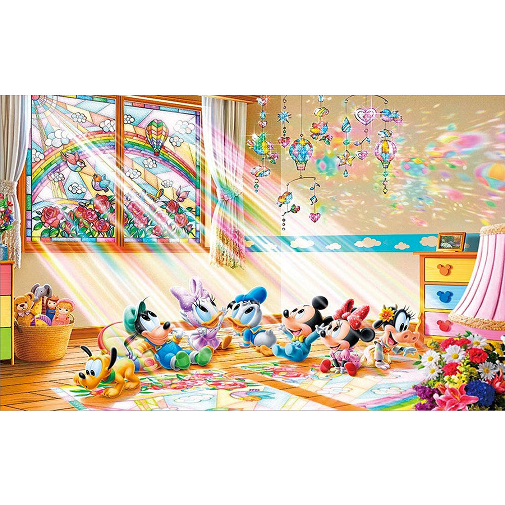Disney Cartoon - Full Round Drill Diamond Painting 80*50CM