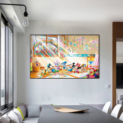 Disney Cartoon - Full Round Drill Diamond Painting 80*50CM