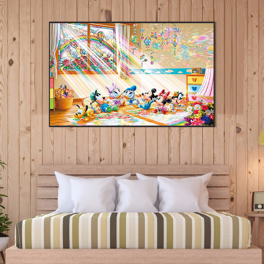 Disney Cartoon - Full Round Drill Diamond Painting 80*50CM