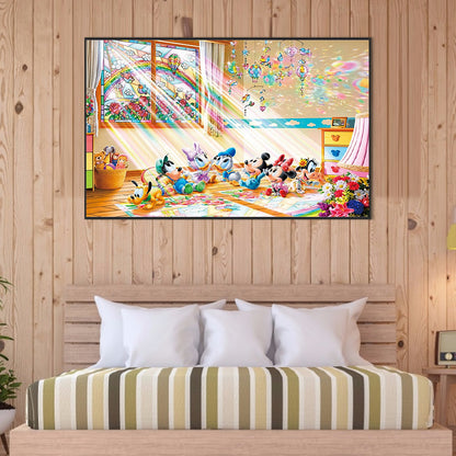 Disney Cartoon - Full Round Drill Diamond Painting 80*50CM