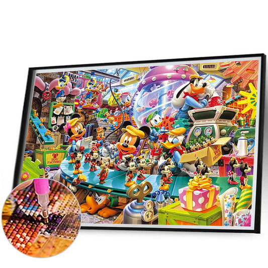 Disney Cartoon - Full Round Drill Diamond Painting 80*50CM