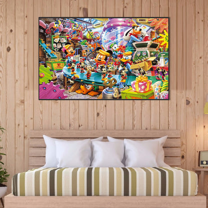 Disney Cartoon - Full Round Drill Diamond Painting 80*50CM