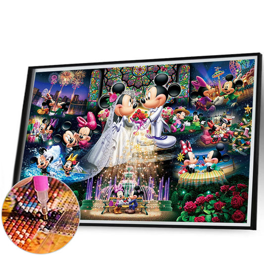 Disney Cartoon - Full Round Drill Diamond Painting 80*50CM