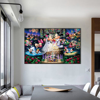 Disney Cartoon - Full Round Drill Diamond Painting 80*50CM