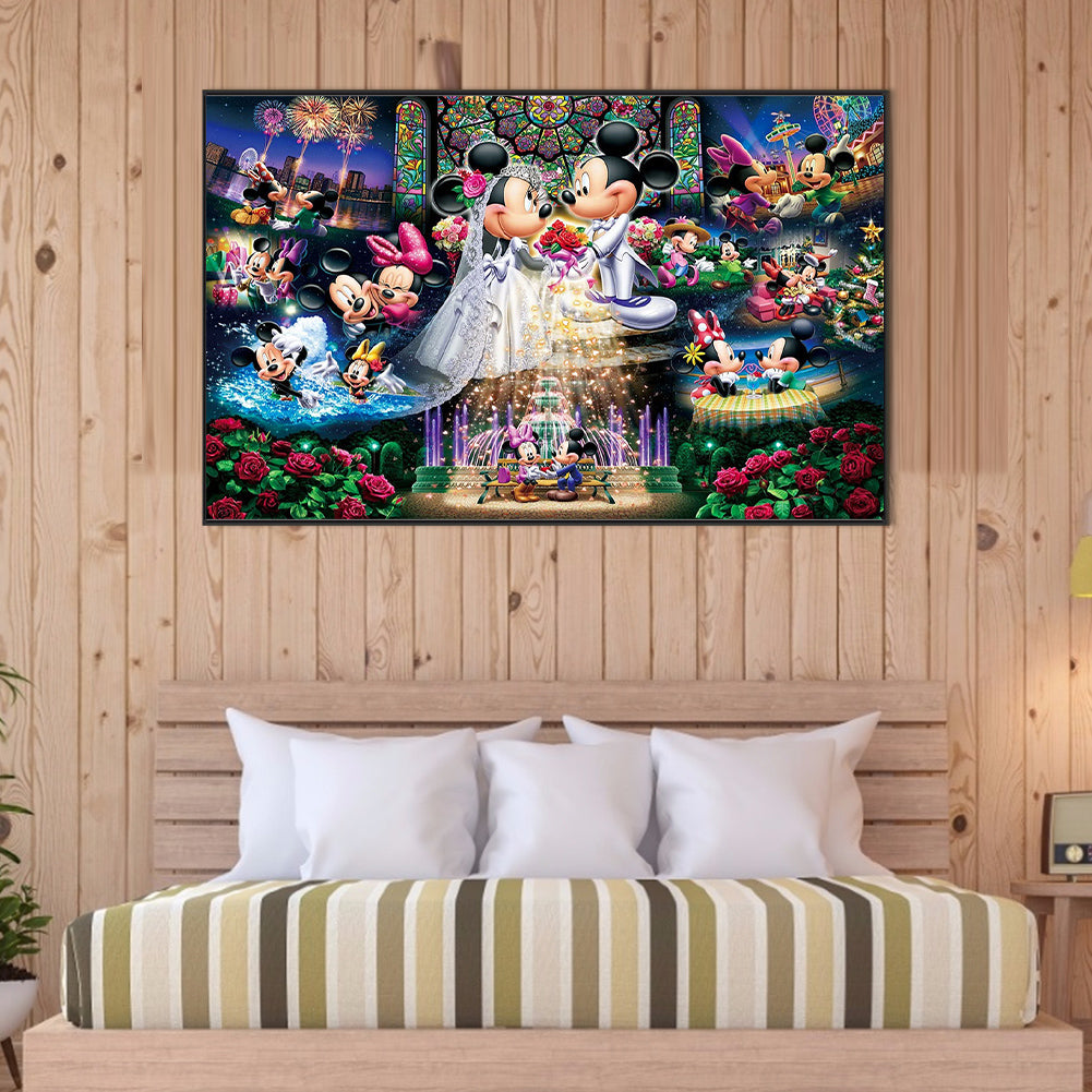 Disney Cartoon - Full Round Drill Diamond Painting 80*50CM