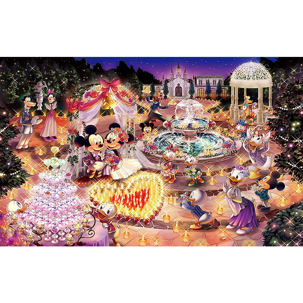 Disney Cartoon - Full Round Drill Diamond Painting 80*50CM