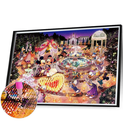 Disney Cartoon - Full Round Drill Diamond Painting 80*50CM
