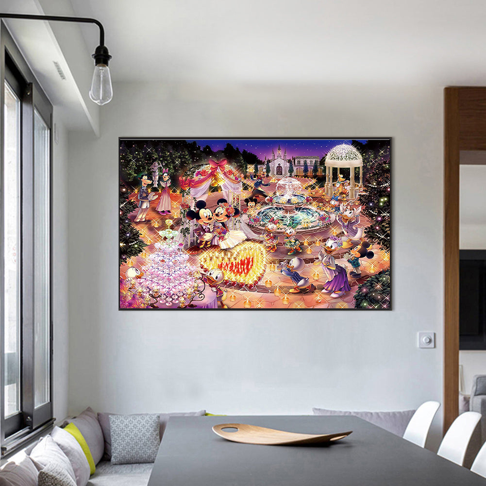Disney Cartoon - Full Round Drill Diamond Painting 80*50CM