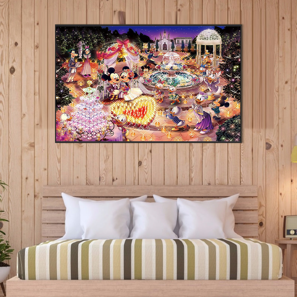 Disney Cartoon - Full Round Drill Diamond Painting 80*50CM