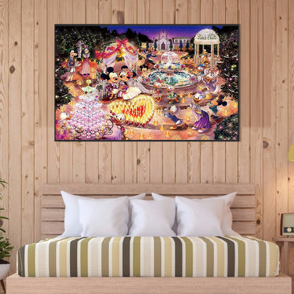 Disney Cartoon - Full Round Drill Diamond Painting 80*50CM