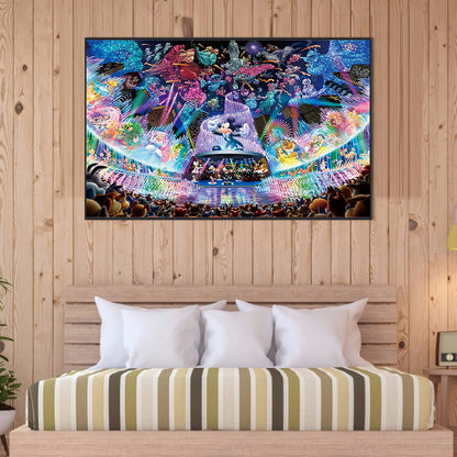 Disney Cartoon - Full Round Drill Diamond Painting 80*50CM