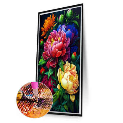 Hibiscus Bloom - Full Square Drill Diamond Painting 40*60CM