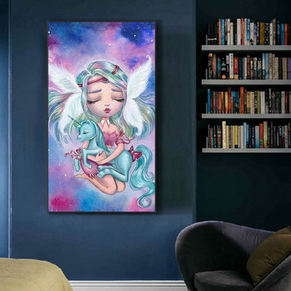 Sleeping Elf - Full Round Drill Diamond Painting 45*80CM