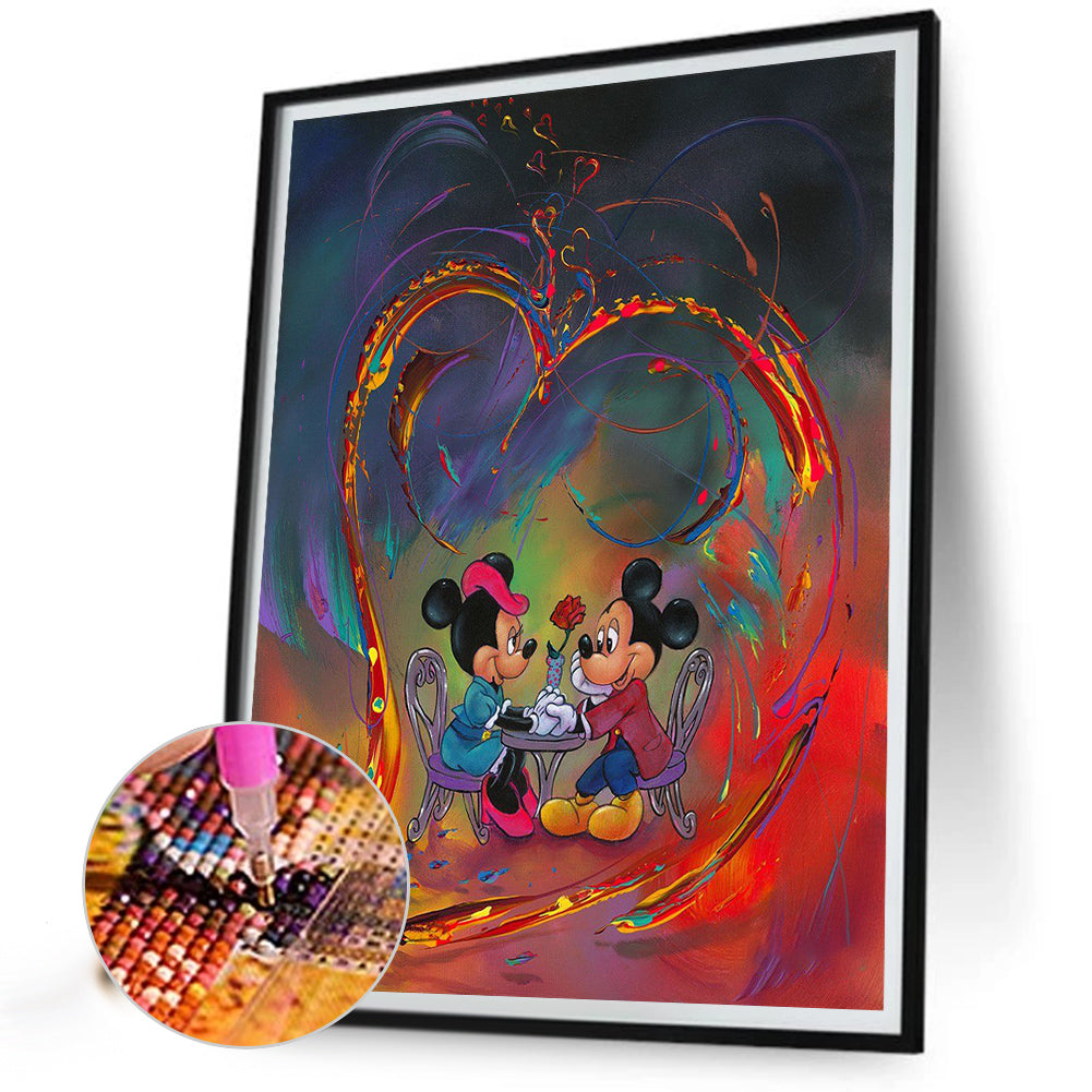 Mickey Mouse - Full Round Drill Diamond Painting 50*60CM