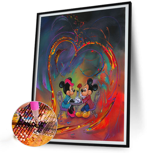 Mickey Mouse - Full Round Drill Diamond Painting 50*60CM
