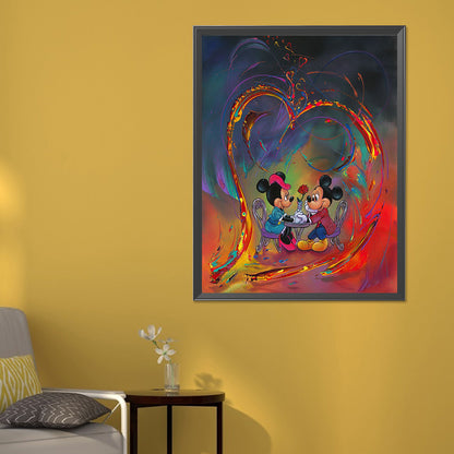 Mickey Mouse - Full Round Drill Diamond Painting 50*60CM