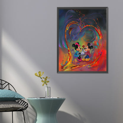 Mickey Mouse - Full Round Drill Diamond Painting 50*60CM