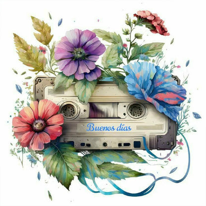 Flower Tape - Full Round Drill Diamond Painting 30*30CM