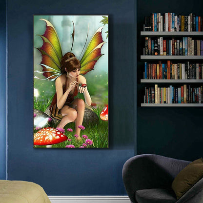 Butterfly Elf - Full Round Drill Diamond Painting 45*80CM