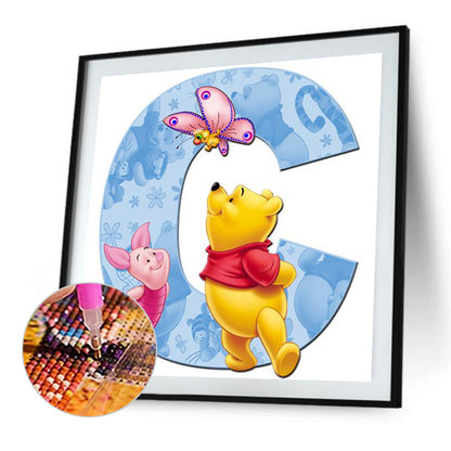 Pooh C - Full Square Drill Diamond Painting 30*30CM