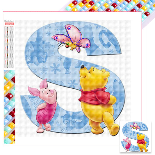 Pooh S - Full Square Drill Diamond Painting 30*30CM