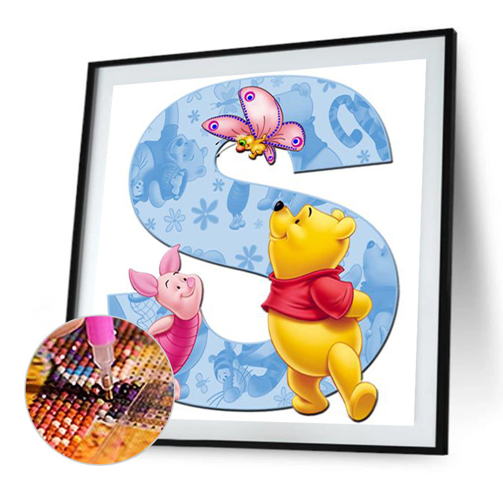 Pooh S - Full Square Drill Diamond Painting 30*30CM