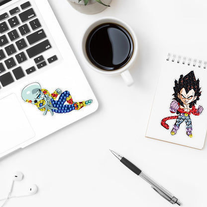 DIY Child Stickers Toy Creative Diamond Art Mosaic Sticker Cartoon Gift for Kids