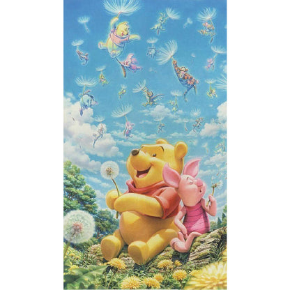 Winnie The Pooh - Full Round Drill Diamond Painting 45*80CM