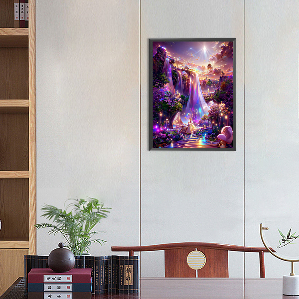 Dream Trail - Full Round Drill Diamond Painting 30*40CM