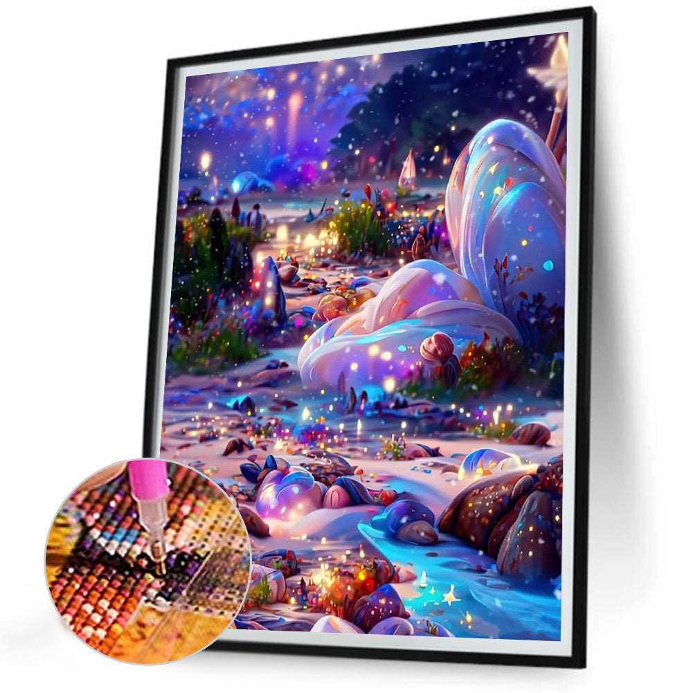 Dream Trail - Full Round Drill Diamond Painting 30*40CM
