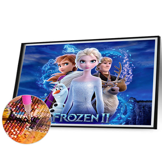 Frozen - Full Round Drill Diamond Painting 70*50cm