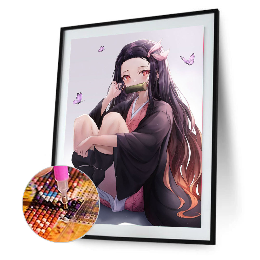 The Blade Of The Ghost - Full Round Drill Diamond Painting 30*40CM